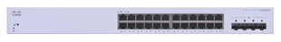 Cisco CBS220-24T-4G Managed L2 Gigabit Ethernet (10/100/1000) Power over Ethernet (PoE) 1U Белый цена и информация | Коммутаторы (Switch) | 220.lv