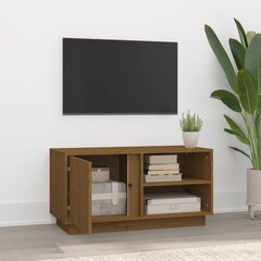 TV skapītis vidaXL, 80x35x40,5 cm, medus brūns cena un informācija | TV galdiņi | 220.lv