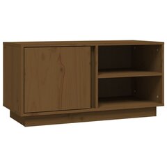 TV skapītis vidaXL, 80x35x40,5 cm, medus brūns цена и информация | Тумбы под телевизор | 220.lv