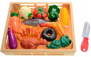 Игровой набор фрукты, овощи пластиковые (6103) 1530 цена и информация | Игрушки для девочек | 220.lv