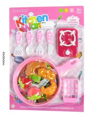 Игровой набор с едой и посудой (0612) 0484 цена и информация | Игрушки для девочек | 220.lv