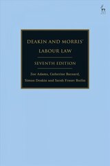 Deakin and Morris' Labour Law 7th edition cena un informācija | Ekonomikas grāmatas | 220.lv