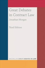 Great Debates in Contract Law 3rd edition цена и информация | Книги по экономике | 220.lv