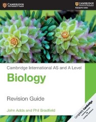 Cambridge International AS and A Level Biology Revision Guide цена и информация | Книги по экономике | 220.lv