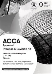 ACCA Taxation FA2018: Practice and Revision Kit cena un informācija | Ekonomikas grāmatas | 220.lv