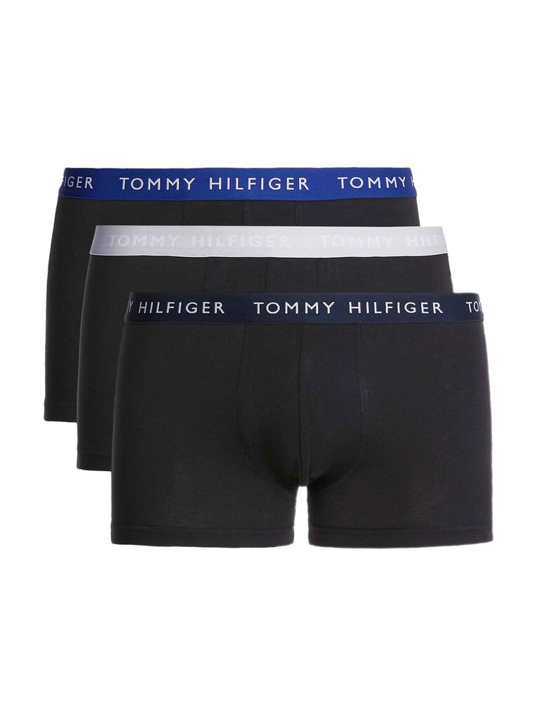 Apakšbikses vīriešiem Tommy Hilfiger 50866, melnas, 3 gab цена и информация | Vīriešu apakšbikses | 220.lv