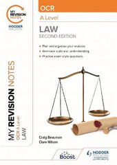 My Revision Notes: OCR A Level Law Second Edition цена и информация | Книги по экономике | 220.lv