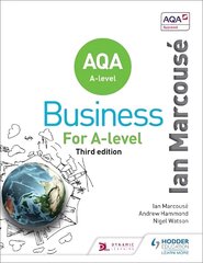 AQA Business for A Level (Marcouse) cena un informācija | Ekonomikas grāmatas | 220.lv