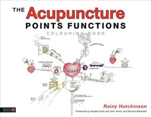 Acupuncture Points Functions Colouring Book cena un informācija | Ekonomikas grāmatas | 220.lv