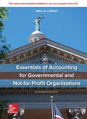 ISE Essentials of Accounting for Governmental and Not-for-Profit Organizations 14th edition cena un informācija | Ekonomikas grāmatas | 220.lv