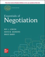 ISE Essentials of Negotiation 7th edition cena un informācija | Ekonomikas grāmatas | 220.lv