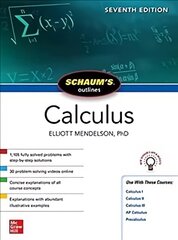 Schaum's Outline of Calculus, Seventh Edition 7th edition цена и информация | Книги по экономике | 220.lv