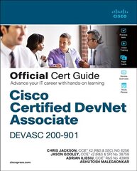 Cisco Certified DevNet Associate DEVASC 200-901 Official Cert Guide цена и информация | Книги по экономике | 220.lv