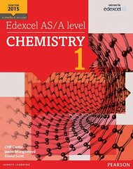 Edexcel AS/A level Chemistry Student Book 1 plus ActiveBook, Student book 1, Student Book 1 plus ActiveBook cena un informācija | Ekonomikas grāmatas | 220.lv