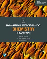 Pearson Edexcel International A Level Chemistry Student Book cena un informācija | Ekonomikas grāmatas | 220.lv