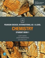 Pearson Edexcel International AS Level Chemistry Student Book cena un informācija | Ekonomikas grāmatas | 220.lv