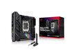 Asus ROG STRIX B760-I GAMING WIFI, Mini ITX, LGA1700, DDR5 cena un informācija | Mātesplates | 220.lv