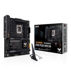 Asus TUF GAMING B760-PLUS WIFI D4, ATX, LGA1700, DDR4 цена и информация | Материнские платы	 | 220.lv