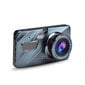 V3 automašīnas kamera ar diviem objektīviem un HD displeju. cena un informācija | Auto video reģistratori | 220.lv