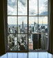Fototapetes - Skats no Manhetenas loga 225x250 cm cena un informācija | Fototapetes | 220.lv