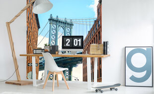 Фотообои - Манхэттенский мост 225х250 см цена и информация | Фотообои | 220.lv
