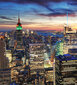 Fototapetes - Ņujorkas debesskrāpji 225x250 cm cena un informācija | Fototapetes | 220.lv