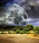 Fototapetes - Mēness 225x250 cm cena un informācija | Fototapetes | 220.lv