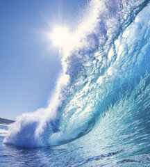 Фотообои - Океанская волна 225х250 см цена и информация | Фотообои | 220.lv