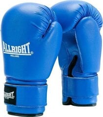 Боксерские перчатки Allright TRAINING PRO 10oz, синего цвета цена и информация | Боевые искусства | 220.lv