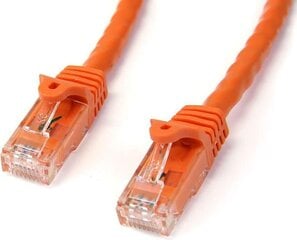Жесткий сетевой кабель UTP кат. 6 Startech N6PATC5MOR цена и информация | Кабели и провода | 220.lv