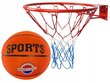 Basketbola komplekts Hoop + Ball cena un informācija | Basketbola bumbas | 220.lv