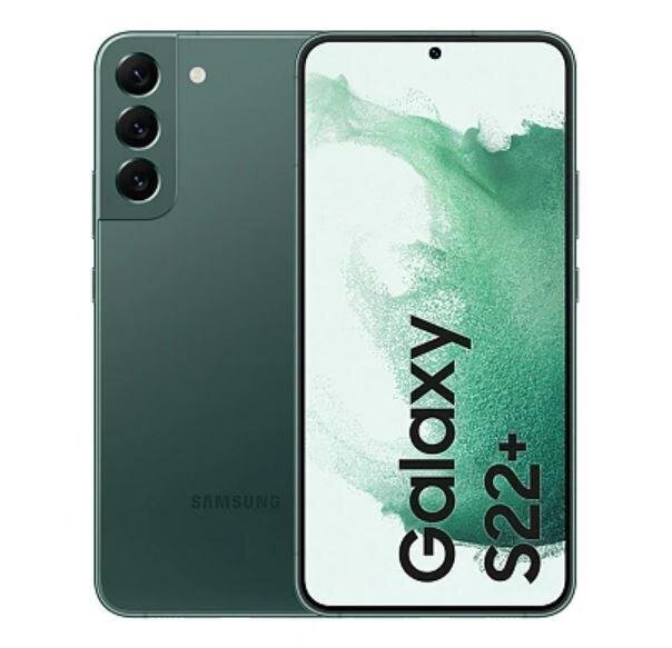 Телефон Мобильный телефон Samsung Galaxy S22 + 5G 8/256GB Dual SIM Phantom  Green цена | 220.lv