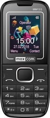 Maxcom MM134/135 Black Blue cena un informācija | Mobilie telefoni | 220.lv