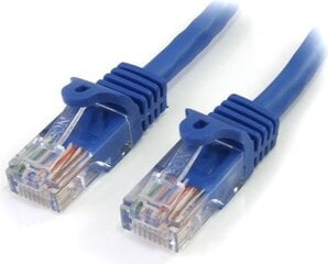 Жесткий сетевой кабель UTP кат. 6 Startech 45PAT1MBL цена и информация | Кабели и провода | 220.lv