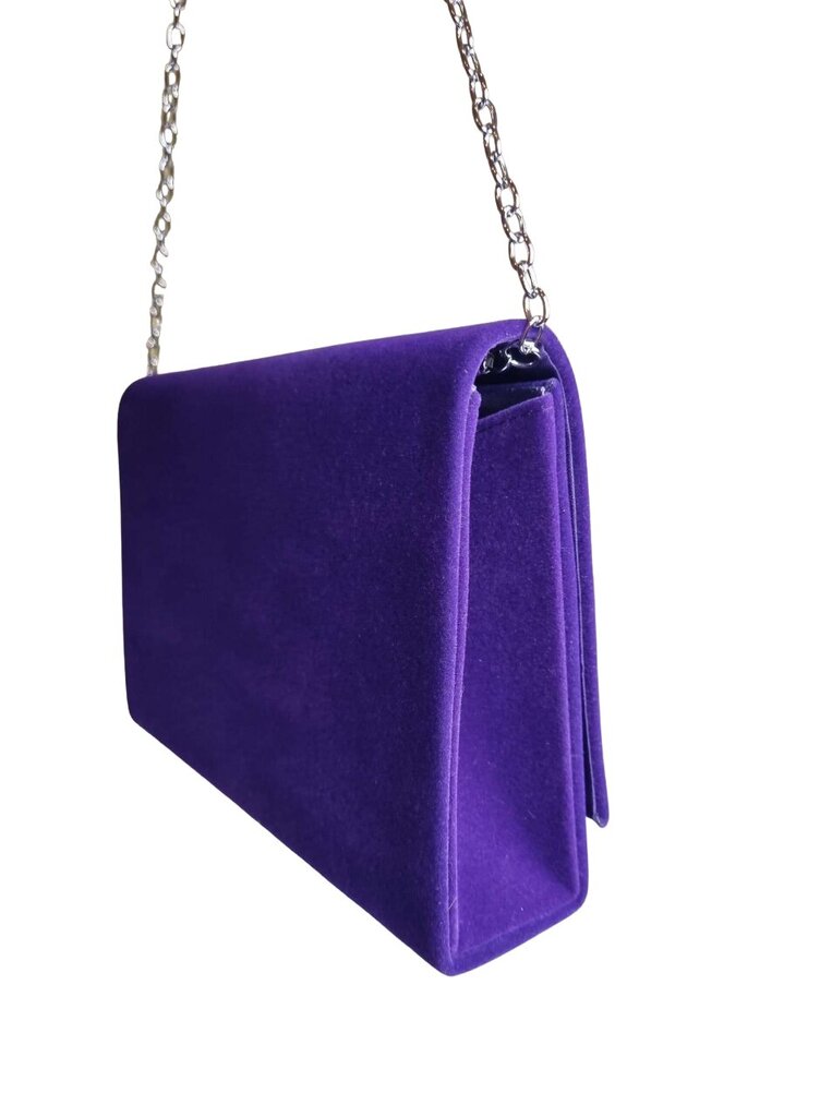 Sieviešu rokassomiņa G&T, violeta. cena un informācija | Sieviešu somas | 220.lv