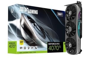 Zotac GAMING GeForce RTX 4070 Ti Trinity (ZT-D40710D-10P) цена и информация | Видеокарты (GPU) | 220.lv