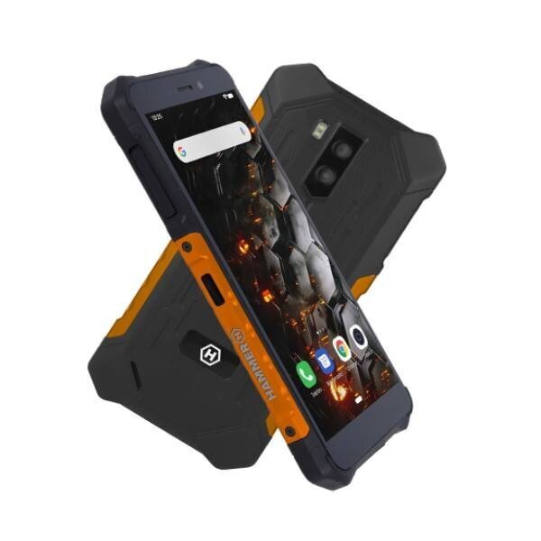 MyPhone Hammer Iron 3 Black/Orange cena un informācija | Mobilie telefoni | 220.lv