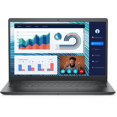 Dell Vostro 14 3420, 14", WVA, FHD, 1920 x 1080, Антибликовый, Intel Core i7, i7-1255U, 16 ГБ, DDR4, SSD 512 ГБ, Intel Iris Xe Graphics, Windows 11 Pro, ENG, Black цена и информация | Ноутбуки | 220.lv