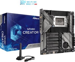 ASRock WRX80 Creator R2.0, EATX, sWRX8, DDR4 цена и информация | Материнские платы	 | 220.lv