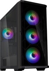 Zalman Z10 DUO, Midi Tower, PC, Black, ATX, Mini-ATX cena un informācija | Datoru korpusi | 220.lv