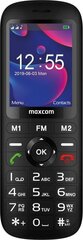 Maxcom MM740 Black цена и информация | Мобильные телефоны | 220.lv