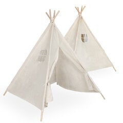 Indijas mājiņas telts bērniem Tipi Wigwam 90cm цена и информация | Детские игровые домики | 220.lv