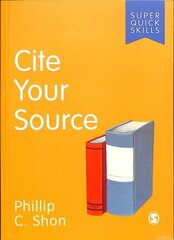 Cite Your Source цена и информация | Развивающие книги | 220.lv