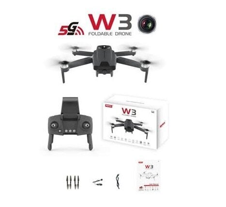 Dronas RC Syma W3 2,4GHz 5G WiFi Kamera HD цена и информация | Rotaļlietas zēniem | 220.lv