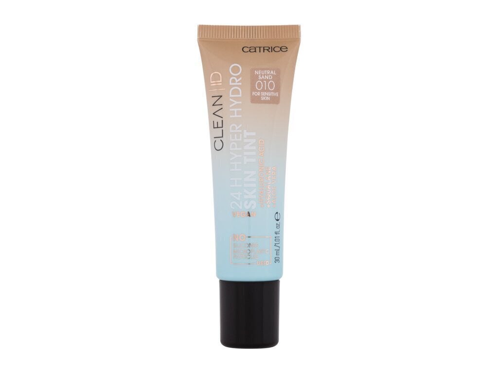 Tonālais krēms Catrice 24H Hyper Hydro Skin Tint Makeup 010 Neutral Sand cena un informācija | Grima bāzes, tonālie krēmi, pūderi | 220.lv