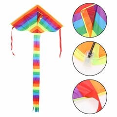 Bērnu lielais trīsstūra varavīksnes pūķis cena un informācija | Ūdens, smilšu un pludmales rotaļlietas | 220.lv