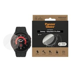 PanzerGlass tempered glass for Samsung Galaxy Watch 5 Pro (45 мм) цена и информация | Аксессуары для смарт-часов и браслетов | 220.lv