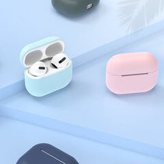 Case for AirPods 2 / AirPods 1 silicone soft cover for headphones white (case C) цена и информация | Аксессуары для наушников | 220.lv