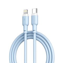 XO cable NB208A PD USB-C - Lightning 1,0m 20W blue cena un informācija | Kabeļi un vadi | 220.lv