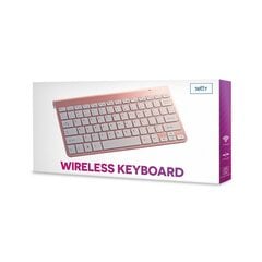 Setty wireless keyboard rose gold цена и информация | Клавиатуры | 220.lv